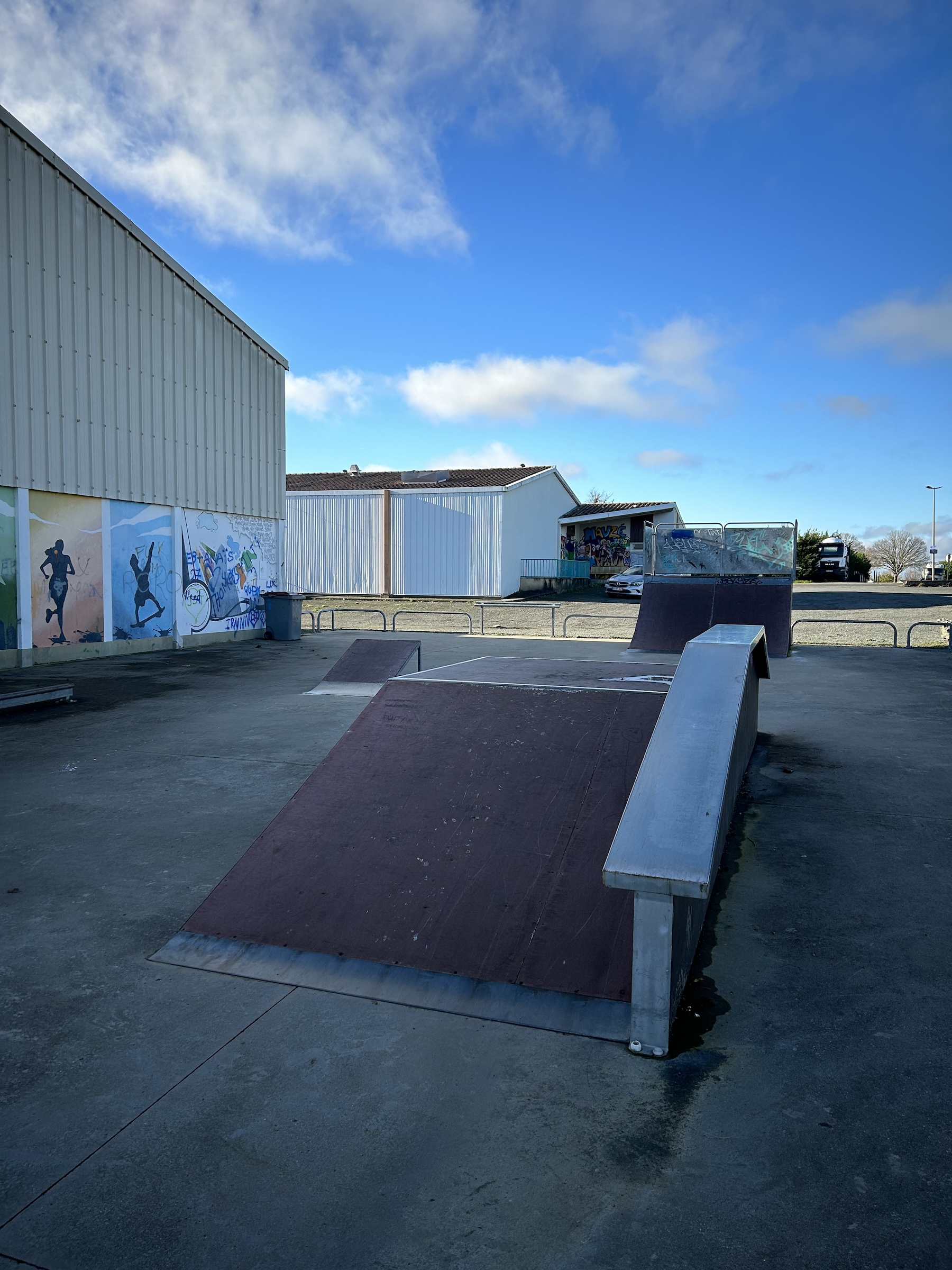 Mauzé sur le Mignon Skatepark